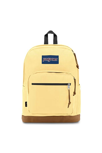 Jansport حقيبة ظهر متينة مع جيب مبطن لحمل الكمبيوتر المحمول مقاس 15 بوصة، وحج...