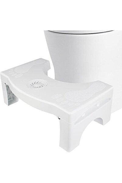 ALMEKAQUZ Foldable Toilet Potty Stool for Adults, 7'' Height Squat Stool with...