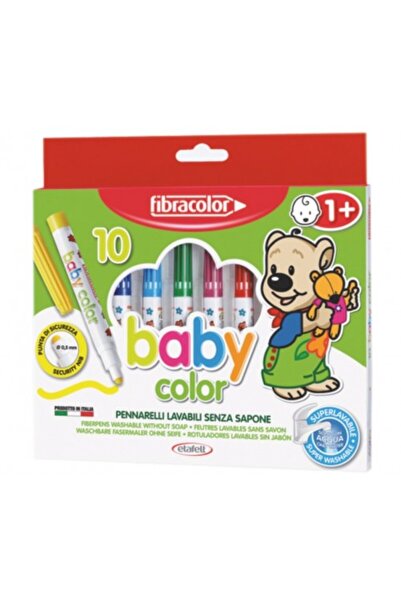 MC Micostore Carioca Fibracolor Baby Color 10 culori lavabila