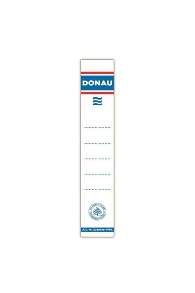 MC Micostore Etichete pentru biblioraft DONAU interschimbabile albe printate ...