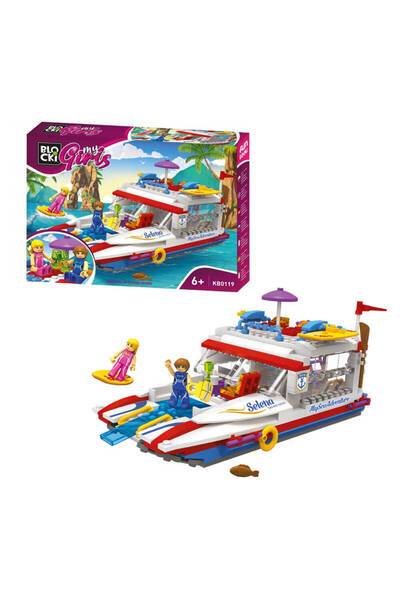 MC Micostore Joc constructii Blocki MyGirls Aventura pe mare 408 piese