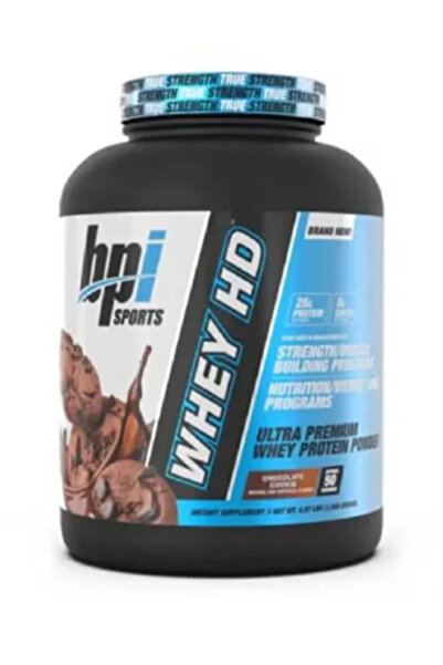 BPI SPORTS Whey HD Chocolate Cookie, 50 Servings