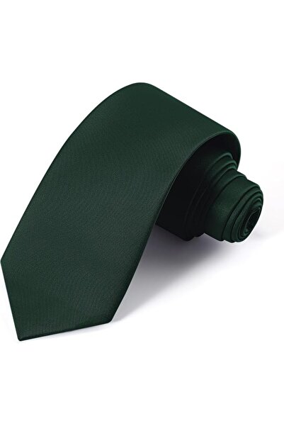 GENERAL Black Ties For Men Solid Pure Color Formal Neckties 3.15" (8CM) Men's...