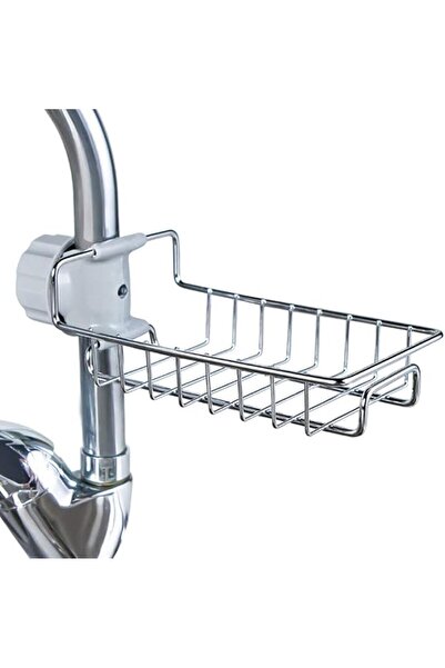 SKY TOUCH SKY-TOUCH 2pcs Sink Caddy Sponge Holder， Double Layer Stainless Ste...