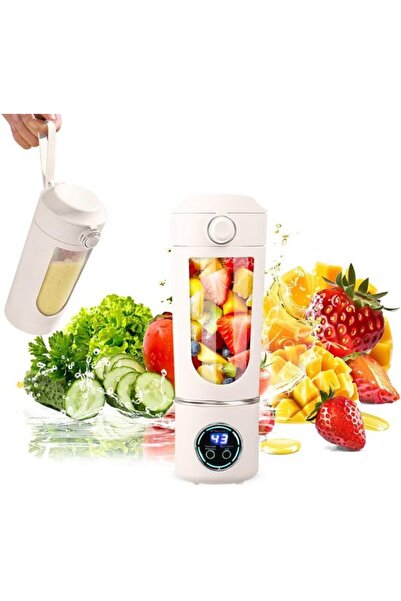 STARSTAR Blender portable sans fil double couvercle 700ml 12 lames