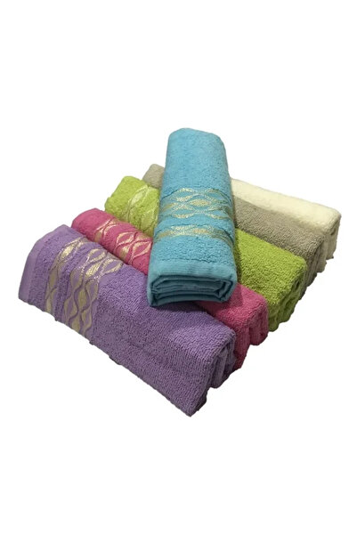 Mariposa Secret Bulteks melis zigzag pattern hand towel 30x50