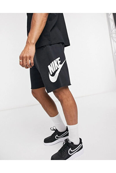 Nike Sportswear Clup Futura Alumni Short Bol Kesim Erkek Spor Şort Siyah