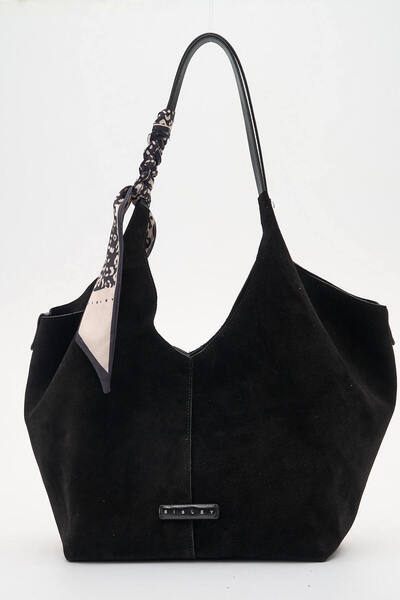 Sisley حقيبة كتف نسائية سوداء SLY517