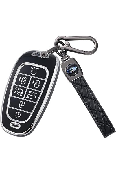GENERAL Key Fob Cover for Hyundai Soft TPU Car Smart Keys Case Accessories Fi...