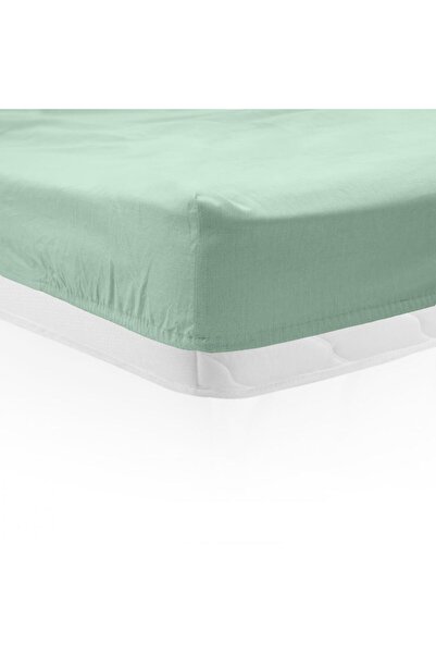 Heinner Cearșaf de pat cu elastic 90x200 cm, Verde