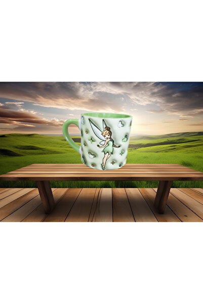 Mugs and love Tinker bell özel baskı premium fincan
