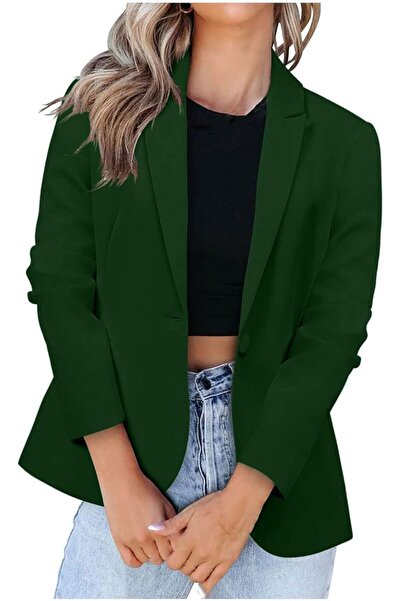 GENERAL Womens Blazers for Work Casual Open Front Blazer Long Sleeve Work Off...