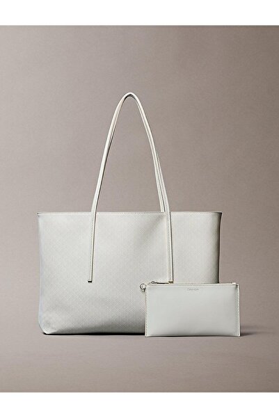 Calvin Klein EMBLEM AOP TOTE W POUCH