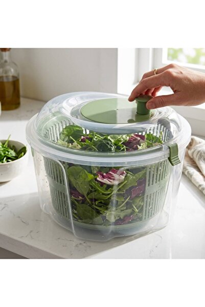 elif aksesuar Gondol Vega Practical Salad Dryer - Fruit and Vegetable Washing...