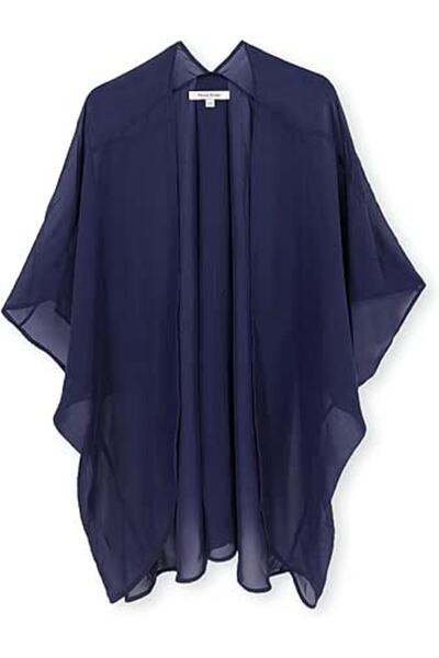 Chiffon Underwear كيمونو شيفون للنساء - غطاء للمايوه - كارديغان صيفي للشاطئ