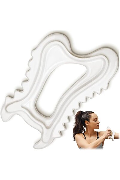 AZONEE Ceramic Gua Sha Massage Tool for Face & Body, Muscle Scraping Tool for...