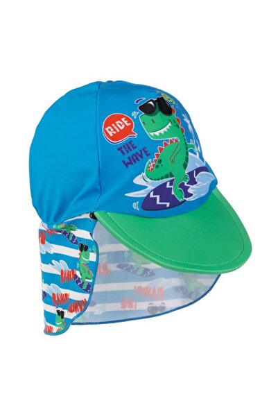 OEM Sapca Safari Albastra Verde cu Model Dinozauri pentru Copii