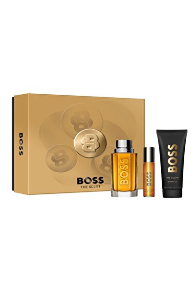 Hugo Boss Set cadou Hugo Boss, Boss The Scent, Apă de toaletă, Bărbați, 100 m...