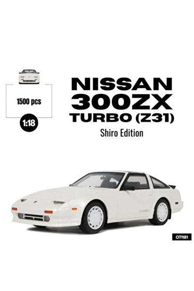 Otto Mobile 1:18 OT1181 نيسان 300 ZX توربو Z 31 كوبيه شيرو إديشن أبيض لؤلؤي 1988
