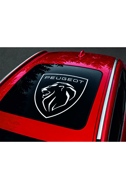 Birim Matbaa Car Sanruf Peugeot Auto Sticker(50X45 cm)