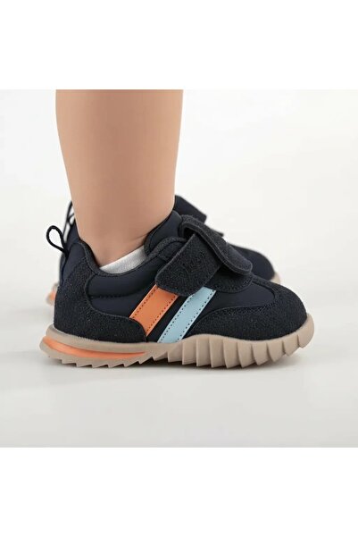 Vicco Matilda Orthopedic Baby Boy Navy Blue First Step Comfortable Sneaker