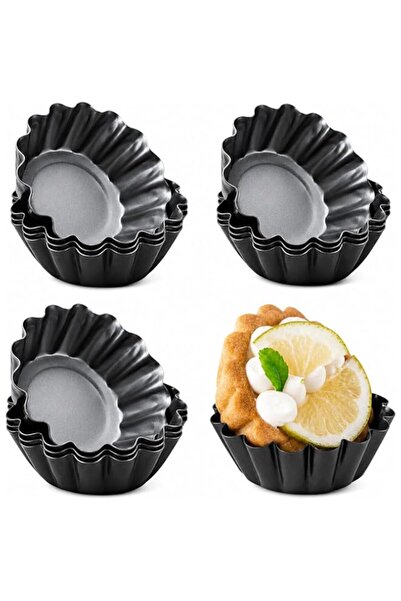 Generic DaKuan 12 Packs Egg Tart Mold, Cupcake Cake Muffin Mold Mini Pie Pans...