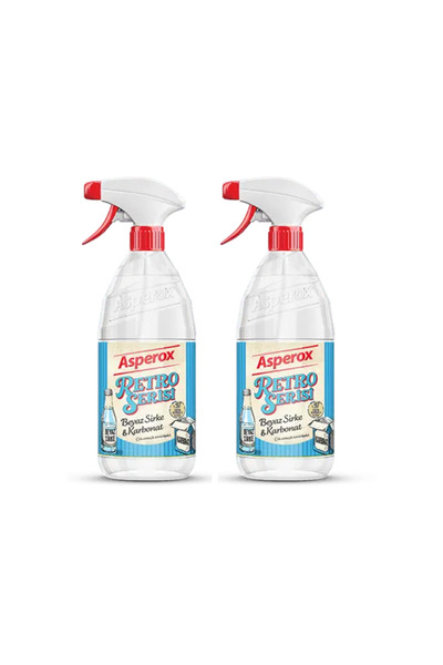 ASPEROX RETRO SERİSİ BEYAZ SİRKE& KARBONAT 1000ML (2 ADET)
