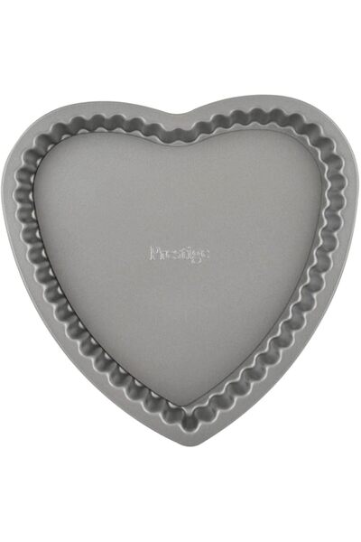 Generic Prestige Loose Base Heart Shape Baking Pan | Non-Stick Heart Shaped B...