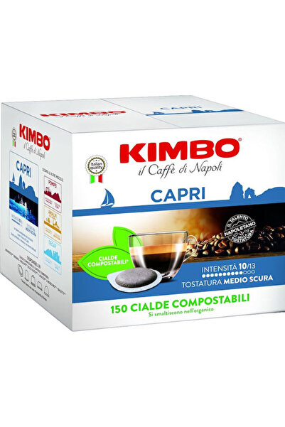 Kimbo Κάψουλες Εσπρέσο Κάπρι Συμβατές με Μηχανή E.S.E. Κάψουλες 150, τομπολέκ