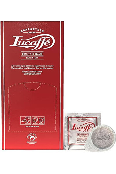 lucaffe Κάψουλες Εσπρέσο Αποκαφεϊνωμένες Συμβατές με Μηχανή E.S.E. Κάψουλες 1...