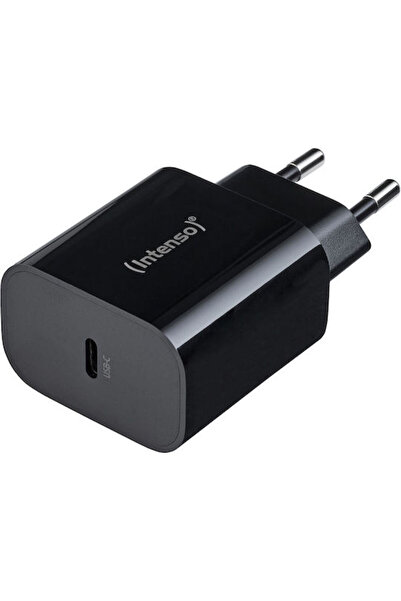 Intenso Φορτιστής Χωρίς Καλώδιο με Θύρα USB-C 20W Μαύρο (W20C)