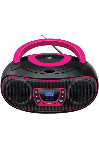 Denver TDB-212 Φορητό Σύστημα Ήχου με CD Ροζ Κωδικός: TDB-212P