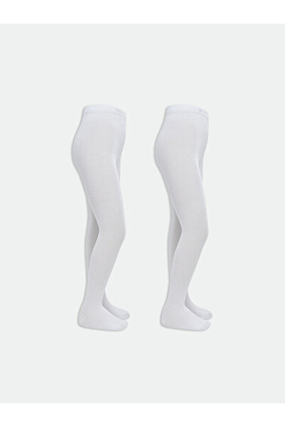 LC Waikiki Quality Pieces from Çelebi Store Girls' Pantyhose 2-Piece Set