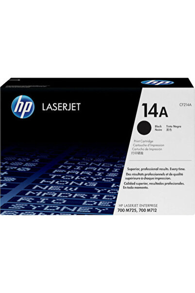 HP 14A Γνήσιο Τόνερ Εκτυπωτή Λέιζερ Μαύρο 10.000 Σελίδες (CF214A)