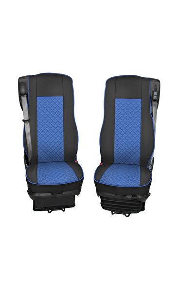 DELUXETUNING Set huse scaune camion compatibile DAF XF euro 6 2012->, piele e...