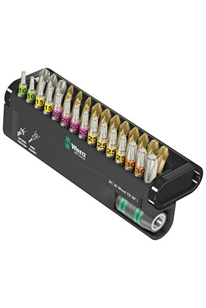 wera Bit-Check 30 Μύτη κατσαβιδιού ξύλου Torx Κωδικός: 05057436001