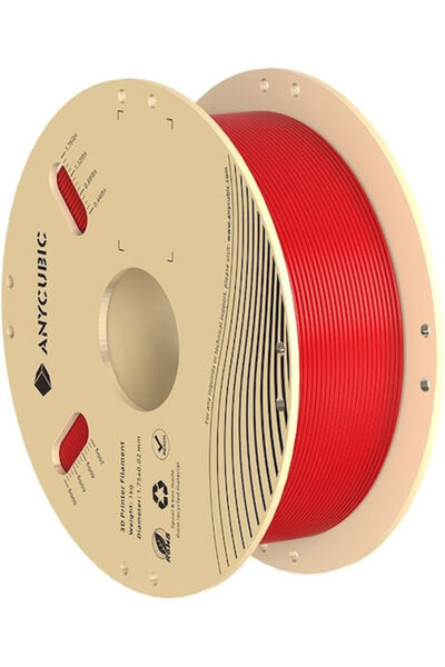 Anycubic Νήμα εκτυπωτή 3D PLA 1.75mm Κόκκινο 1kg 1 τεμάχιο σε καρούλι Κωδικός...