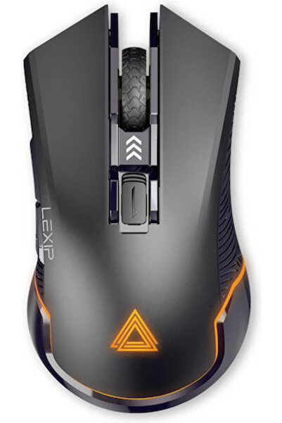 Lexip Ar18 Aero Speed Ασύρματο Ποντίκι Gaming 4800 DPI Μαύρο