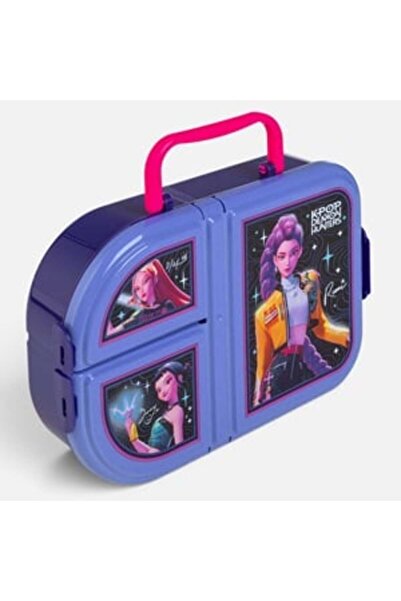 OEM Caserola cu 3 Compartimente Mov K-POP - 950ml