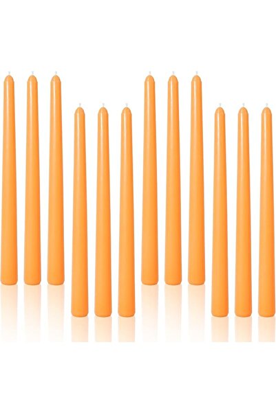 jaffiust 12-Pack Taper Candles, 10 Inch Unscented Candlesticks, Long-Lasting ...