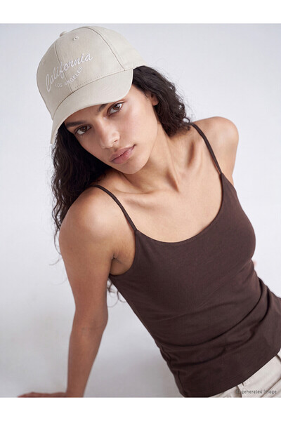 LC Waikiki Nevavm Women's Cap with Text Embroidery