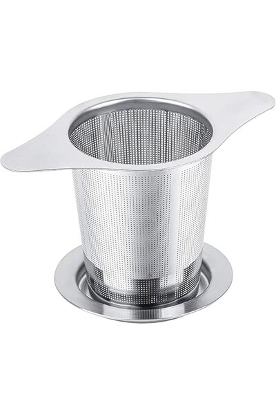 Bukela Large Tea Infuser for Loose Tea, Stainless Steel Tea Strainer with Fin...