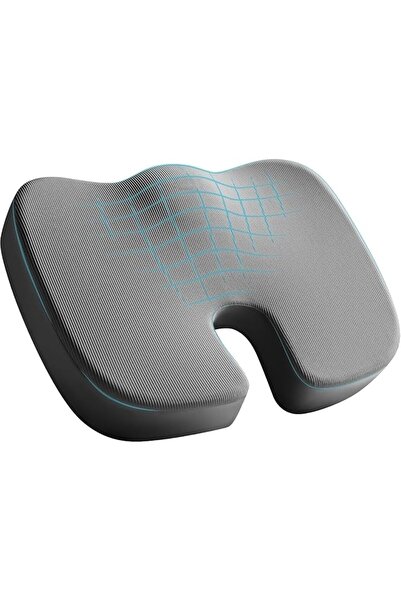 SmartMaster Seat Cushion & Adjustable Lumbar Support Pillow Set,Memory Foam B...