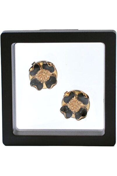 GENERAL 2 Pcs Bronze Decorative Button Cover Dripping Oil Flowers Seamless Fl...