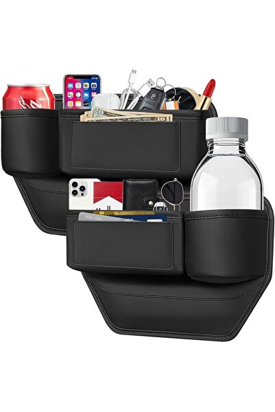 LinJie Seat Gap Storage Box, Car Gap Filler，Multifunctional Car Seat Organize...