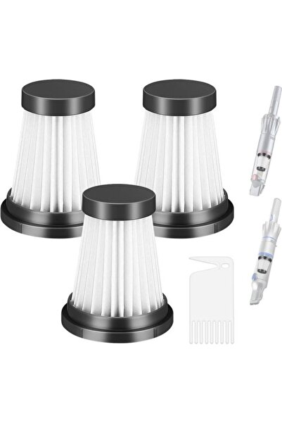STARSTAR Three HEPA filters for MOOSOO K12/K12 Pro/K13 and Genius Invictus On...