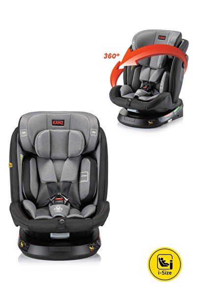 Kanz ComfortMax i-Size 360° ISOFIX Oto Koltuğu Gri
