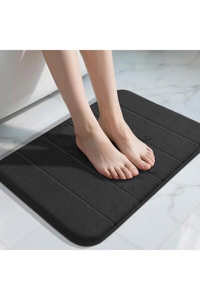 SmartMaster 40x60cm Diatom Mud Bath Mat Super Soft Absorbent Bath Mat Entranc...