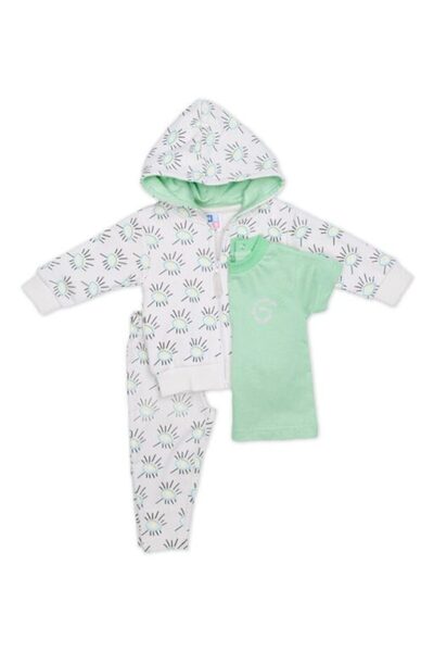 New College Spring leggings set with ecru-veraman jacket