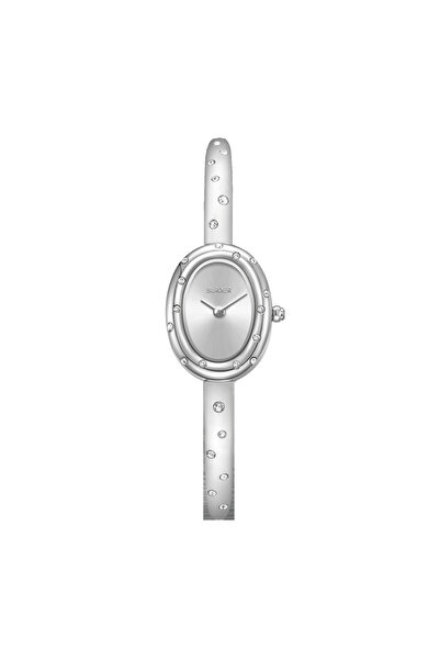 Burker Damenuhr Diana Petite Dalmatian Silber mit Zirkonia-Kristallen